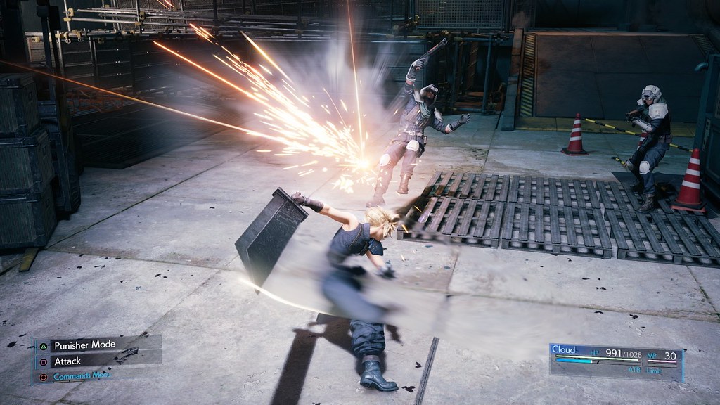 New Final Fantasy VII Remake Screens Feature Cloud, Combat and More, Nexus Gaming LLC