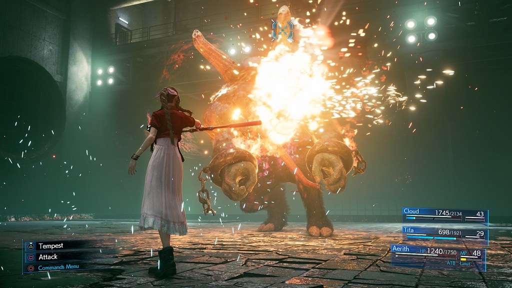 New Final Fantasy VII Remake Screens Feature Cloud, Combat and More, Nexus Gaming LLC